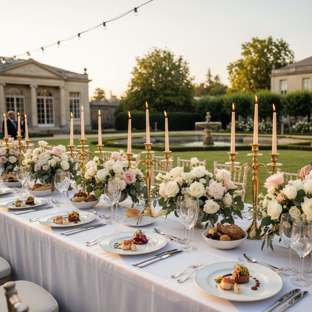 Elegant Catering Setup